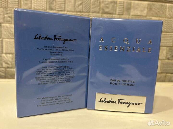 Туалетная вода salvatore ferragamo Acqua Essenzial