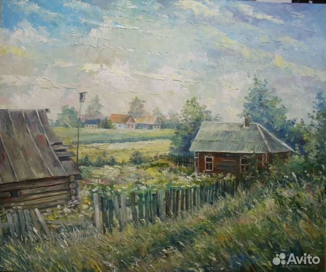 Пейзажи, масло, холст от автора