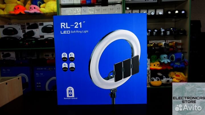 Кольцевая Лампа 54 см со Штативом Доставка v.6