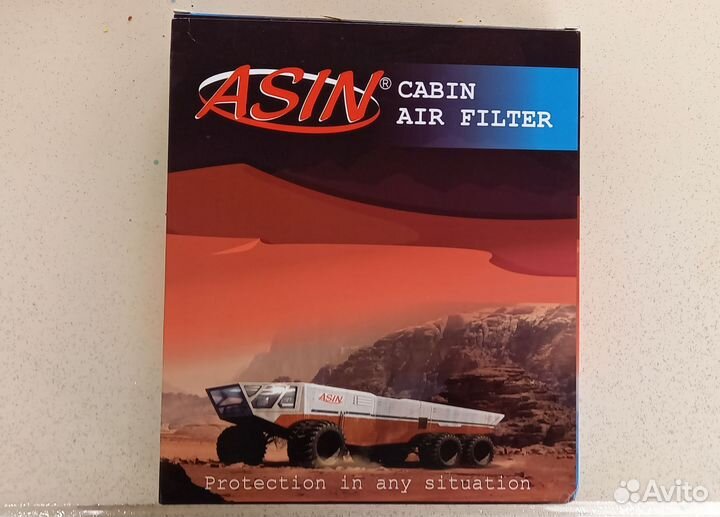 Фильтр салона угольный asin FC239C