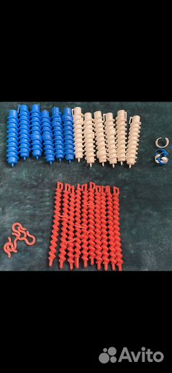 Бигуди спиралевидные