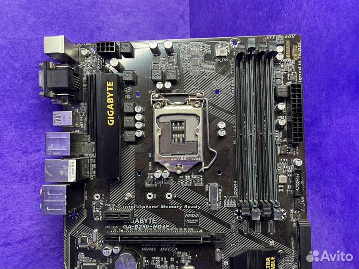 Материнская плата на 1151 сокете B250 чипсет