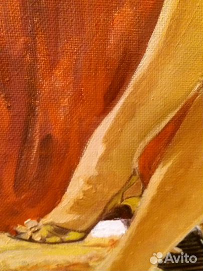 Картина. Копия с картины Роберта Макгинниса