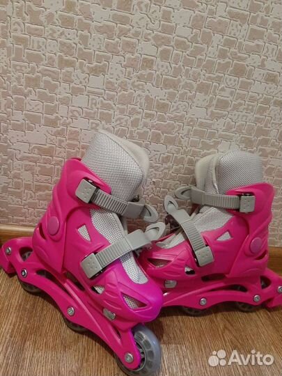 Роликовые коньки детские раздвижные