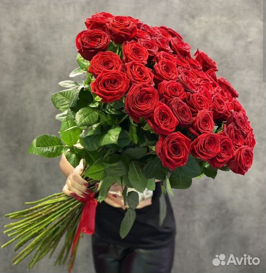 Роза Эквадор 100см с доставкой Волгоград