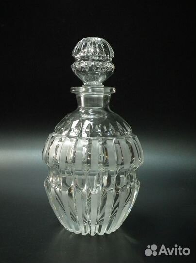 Хрустальные штофы, графины Bohemia, лзхс, Г-Х