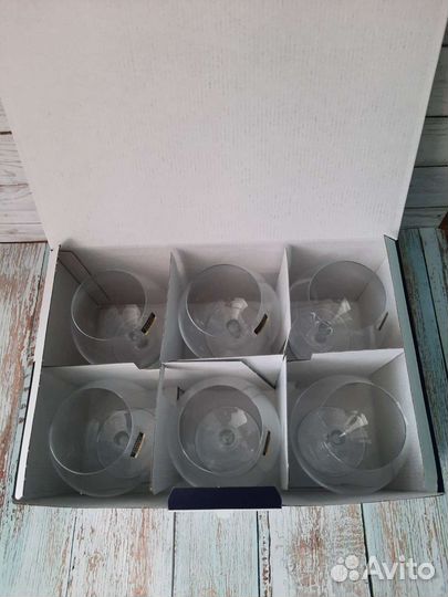 Набор бокалов для коньяка Crystalite Bohemia дора