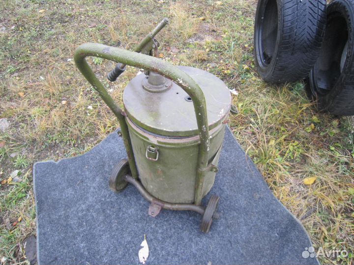 Тележка с баком военная