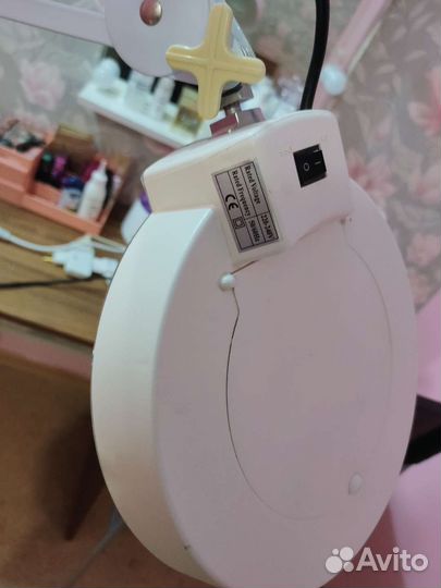 Лампа лупа напольная