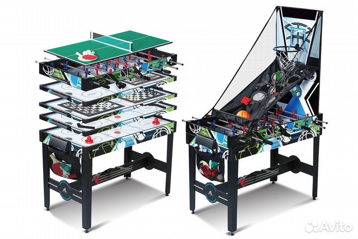 Игровой стол - трансформер DFC festival2 12 в 1