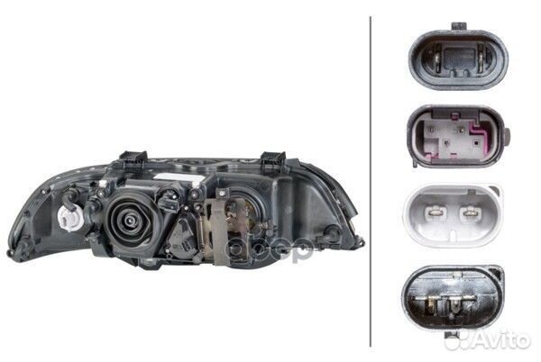 Фара L Xenon BMW E39 пострестайлинговая 95-04 б