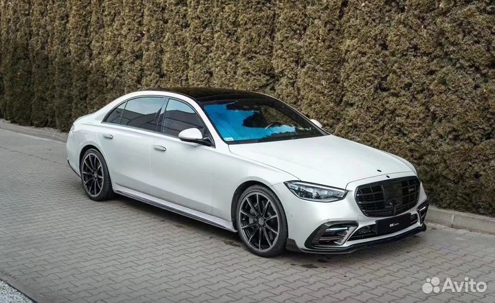 Обвес W223 Brabus сухой карбон