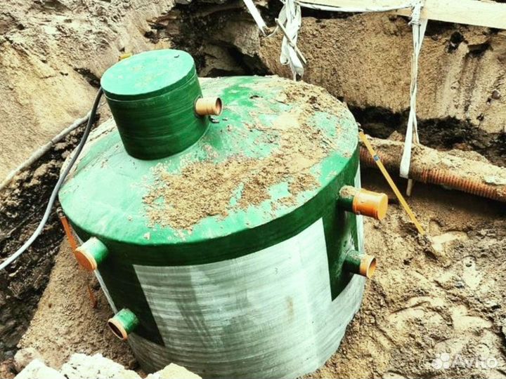 Септик био Интал 3 переливной