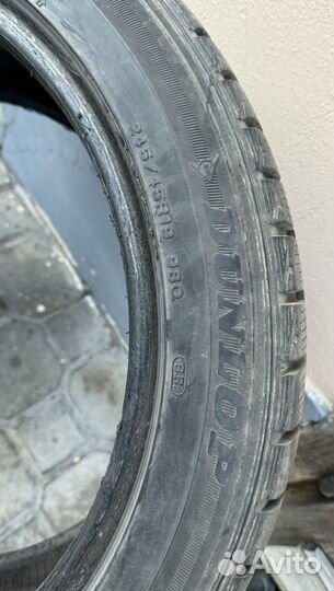 Dunlop Digi-Tyre EC 202 245/45 R19 98Q