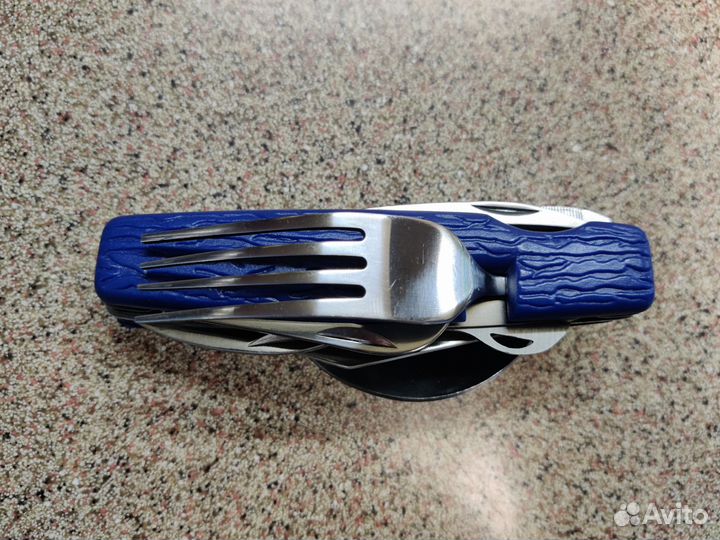 Набор походный ложка вилка нож