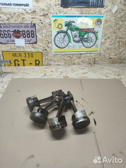 Citroen C3 шатуны в сборе