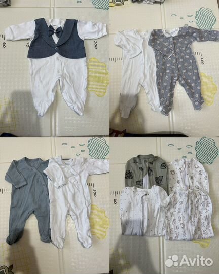 Вещи для новорожденных (пакетом) 0-3 месяца