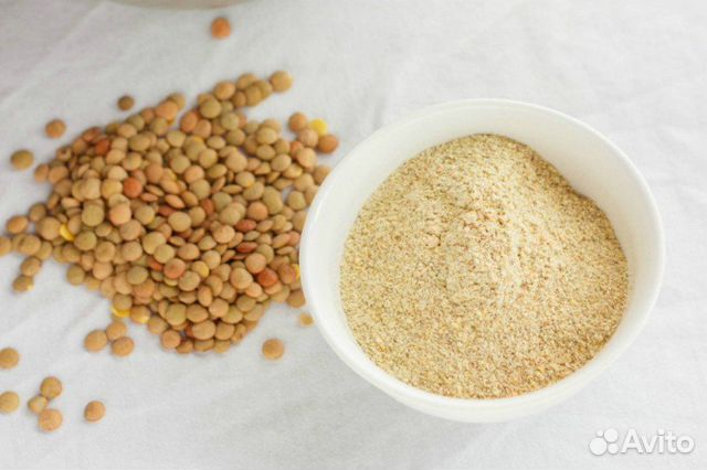Мука из красной чечевицы