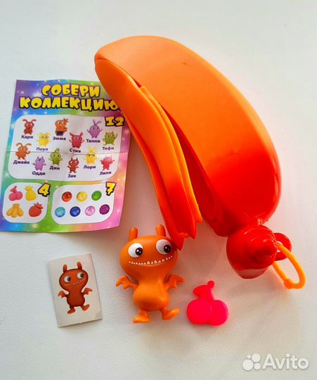 Игрушка банан с сюрпризом