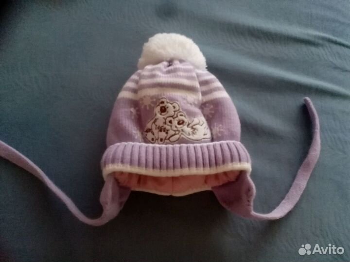 Шапочка зима, 0-6 мес