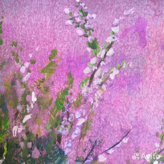 Картина акрилом 