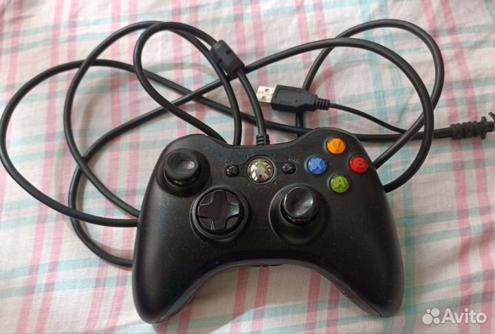 Геймпад xbox 360 проводной