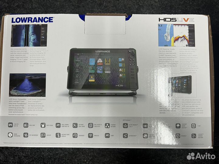 Lowrance HDS 12 Live Active Imaging 3in1 + C-map