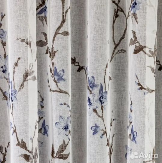 Тюль Curtain & Textile, крепление - лента