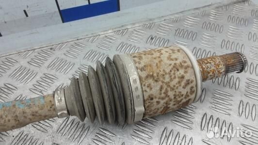 Привод передний левый mitsubishi pajero 4 (4DN06KS