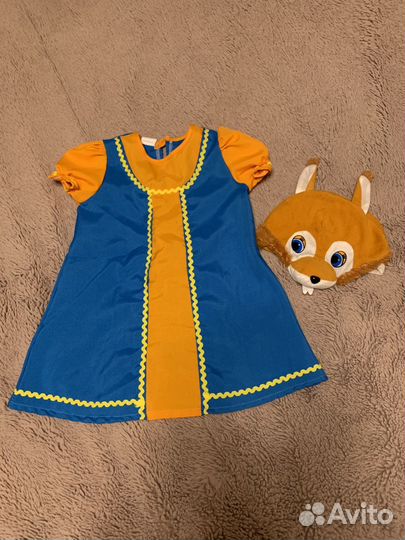 Костюм белочки 98 104