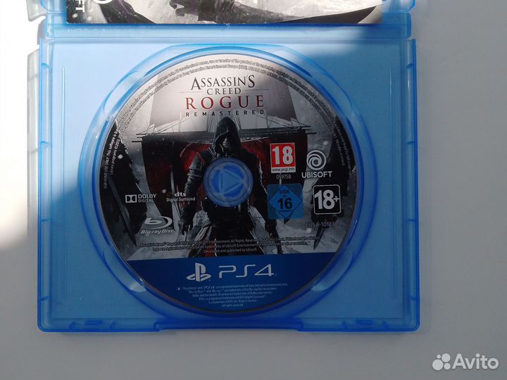 Диск игры Assassins creed Изгой на Ps4