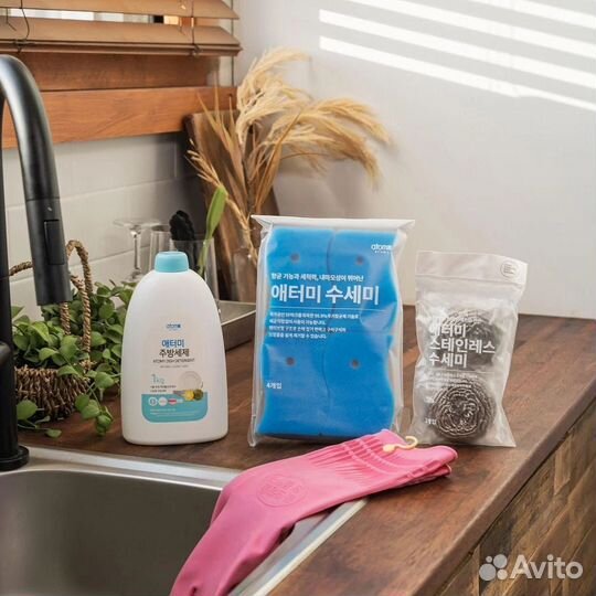 Гель для мытья посуды Atomy