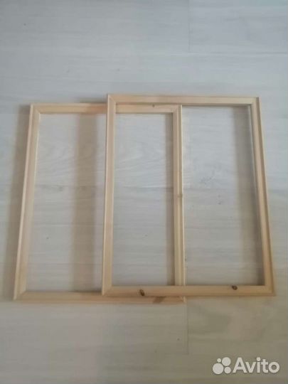 Рамка деревянная 39см на 49см
