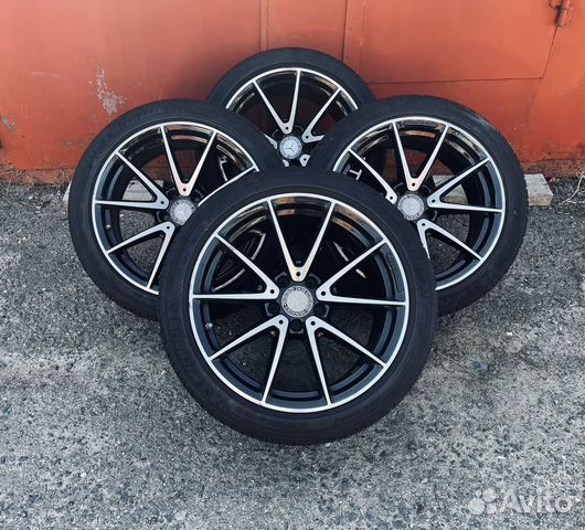 Колеса r18 лето оригинл AMG на Mercedes купить в Москве | Авито