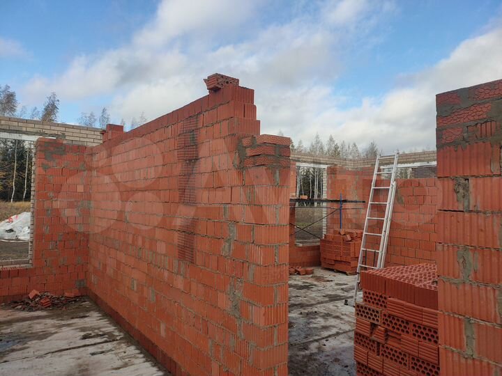 Коттедж 123 м² на участке 8 сот.