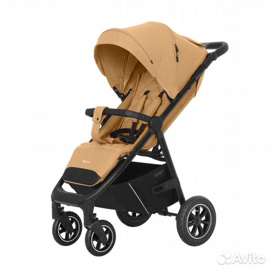 Прогулочная коляска Carrello Bravo надувные колеса