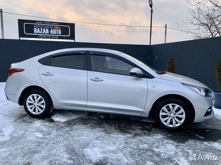 Hyundai Solaris 1.6 AT, 2017, 118 070 км