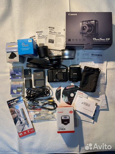 Цифровой фотоаппарат Canon G9