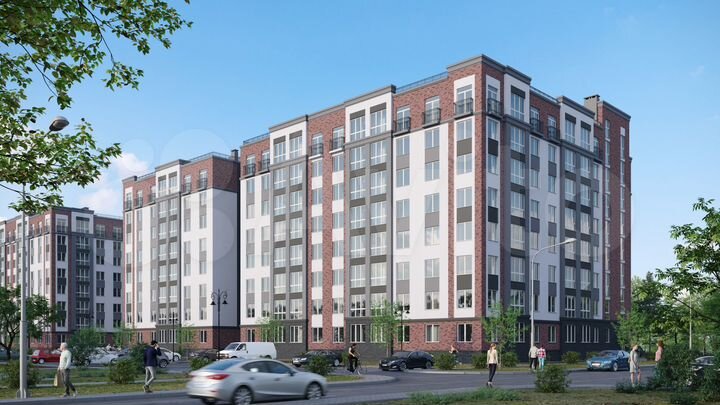 3-к. квартира, 82,8 м², 5/8 эт.