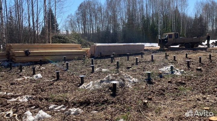 Винтовые сваи замена фундамента