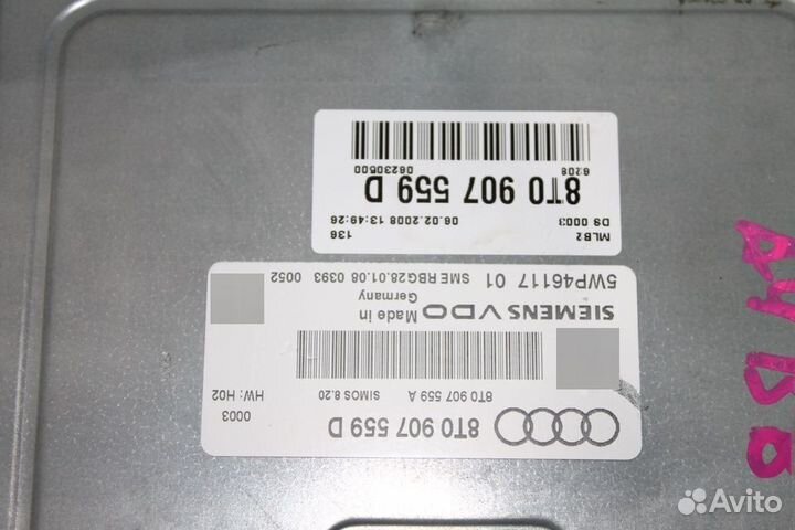 Блок управления двс мозг Audi A4 B8 A5 8T CAL 3,2л