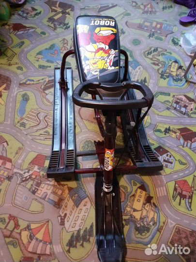 Продам снегокат nika