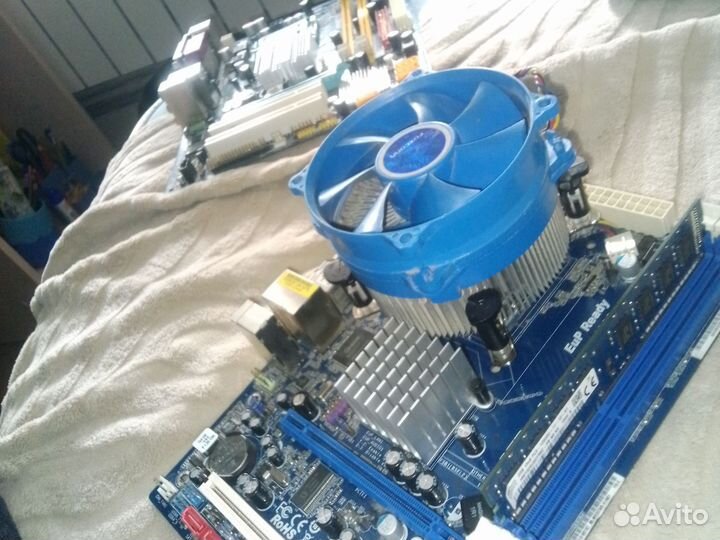 Материнская плата 775 прфоцессор видеокарты