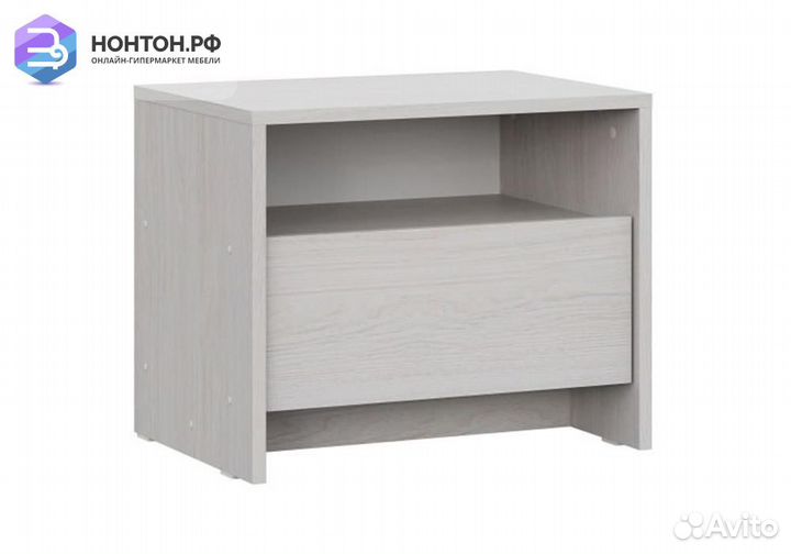 Тумба прикроватная Глория ясень анкор светлый