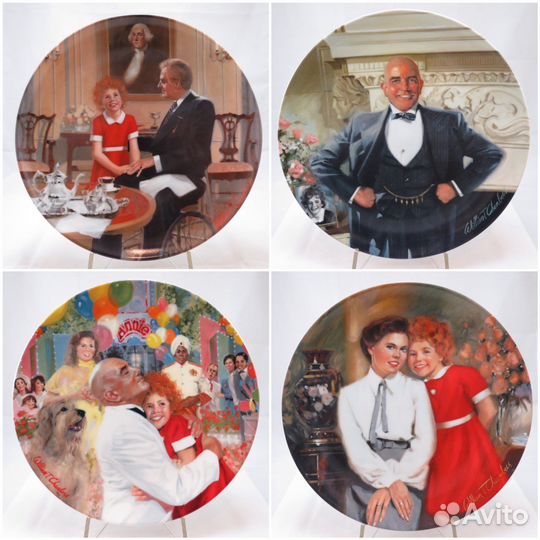 Серия тарелок Фильм-Мюзикл Энни 1986