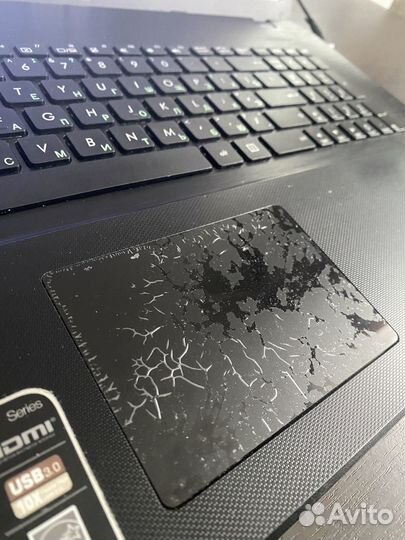 Большой и мощный Ноутбук asus X751M 17