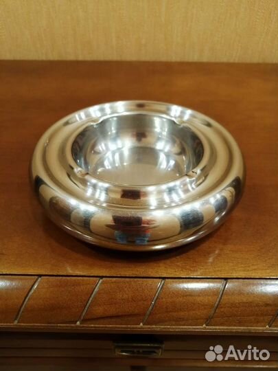 Пепельница Vinzer из нерж. стали