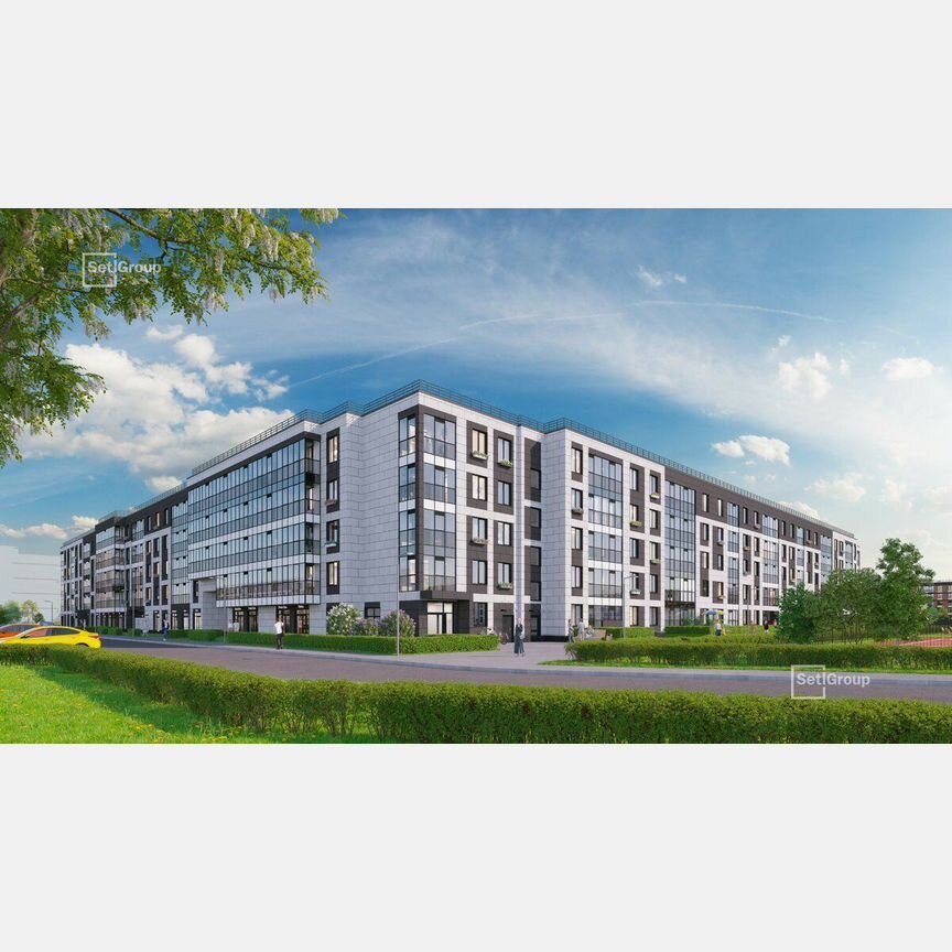 1-к. квартира, 34,4 м², 2/5 эт.