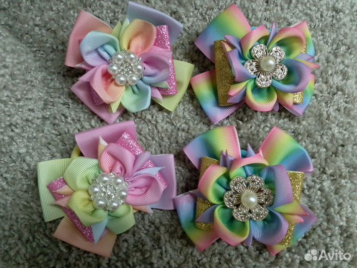 Бантики для волос ручной работы на заказ