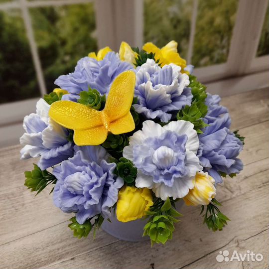 Букет из мыла.Подарок на день рождения,день матери